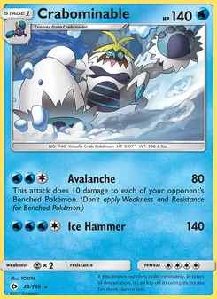Crabominable (Sun & Moon #43)
