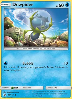 Dewpider (Sun & Moon #45)