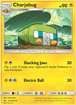Charjabug (Sun & Moon #51)