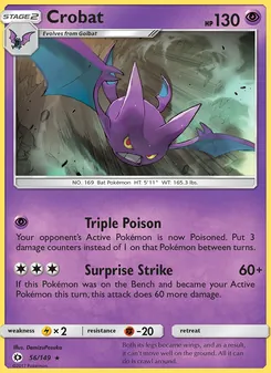 Crobat (Sun & Moon #56)