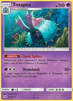 Toxapex (Sun & Moon #63)