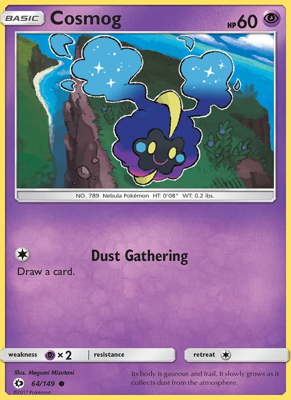 Cosmog — Sun & Moon #64 (Pokémon TCG card)