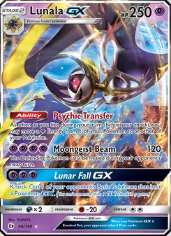 Lunala GX (Sun & Moon #66)