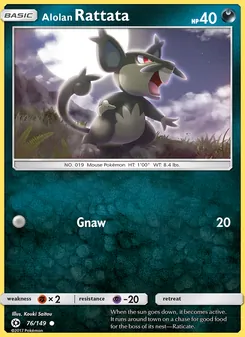 Alolan Rattata (Sun & Moon #76)