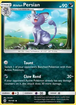 Alolan Persian (Sun & Moon #79)