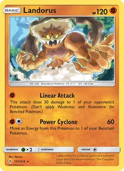 Landorus (Unbroken Bonds #103)