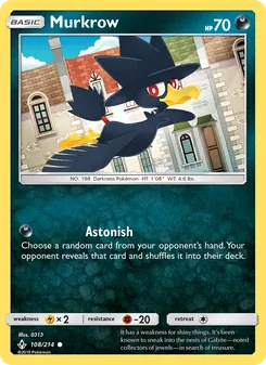 Murkrow (Unbroken Bonds #108)