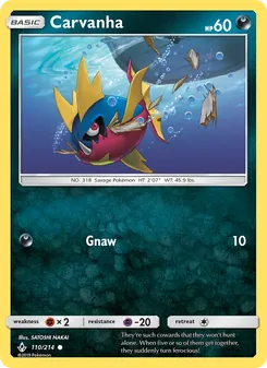 Carvanha (Unbroken Bonds #110)