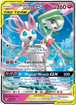 Gardevoir & Sylveon GX (Unbroken Bonds #130)