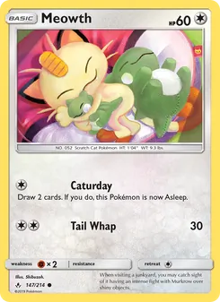 Meowth (Unbroken Bonds #147)