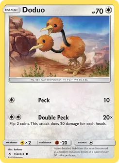 Doduo (Unbroken Bonds #150)