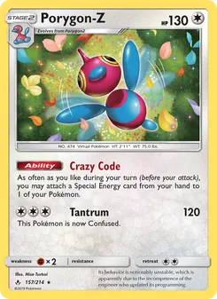 Porygon-Z (Unbroken Bonds #157)
