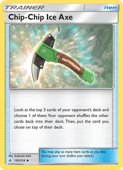 Chip-Chip Ice Axe (Unbroken Bonds #165)