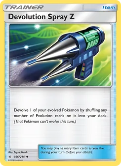 Devolution Spray Z (Unbroken Bonds #166)