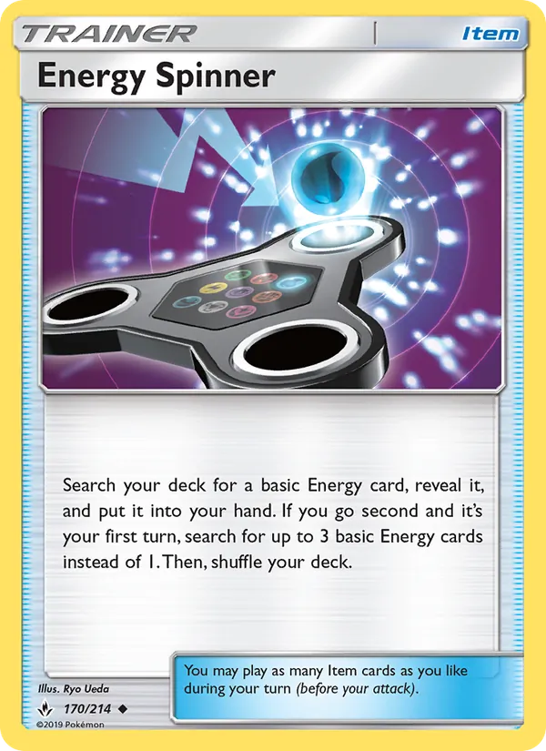 Energy Spinner — Unbroken Bonds #170 (Pokémon TCG card)