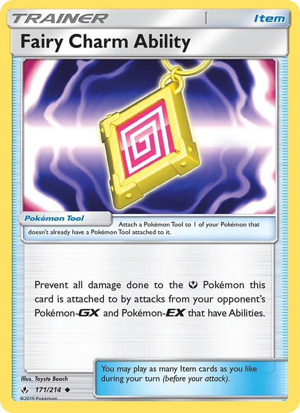 Fairy Charm Ability — Unbroken Bonds #171 (Pokémon TCG card)