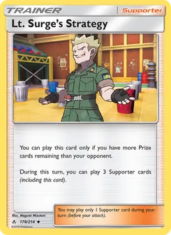 Lt. Surge’s Strategy (Unbroken Bonds #178)