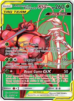 Pheromosa & Buzzwole GX (Unbroken Bonds #191)