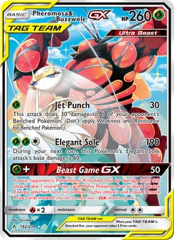 Pheromosa & Buzzwole GX (Unbroken Bonds #192)