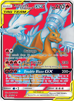 Reshiram & Charizard GX (Unbroken Bonds #194)