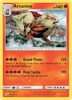 Arcanine (Unbroken Bonds #22)