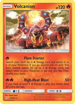 Volcanion (Unbroken Bonds #25)