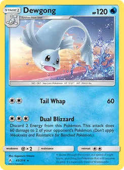 Dewgong (Unbroken Bonds #45)