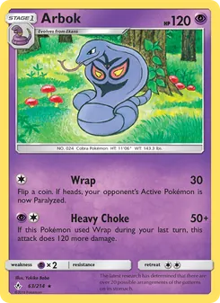 Arbok (Unbroken Bonds #63)