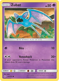 Zubat (Unbroken Bonds #64)