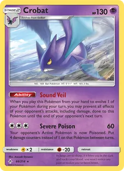 Crobat (Unbroken Bonds #66)
