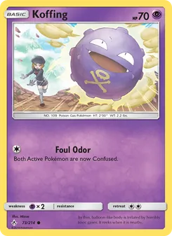 Koffing (Unbroken Bonds #73)