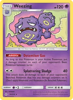 Weezing (Unbroken Bonds #74)