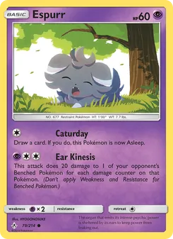 Espurr (Unbroken Bonds #79)