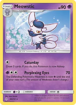 Meowstic (Unbroken Bonds #80)