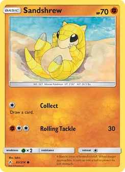 Sandshrew (Unbroken Bonds #83)