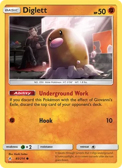 Diglett (Unbroken Bonds #85)