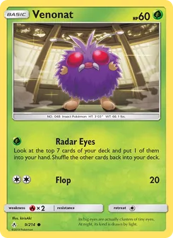 Venonat (Unbroken Bonds #9)