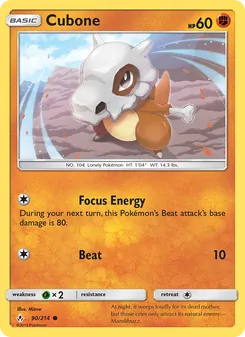 Cubone (Unbroken Bonds #90)
