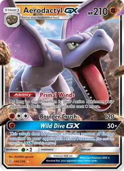 Aerodactyl GX (Unified Minds #106)