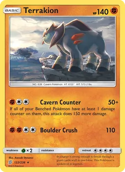 Terrakion (Unified Minds #122)