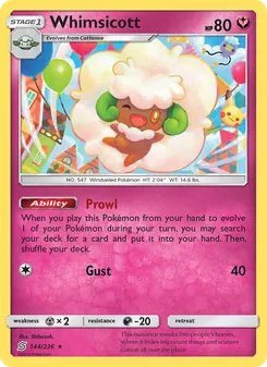 Whimsicott (Unified Minds #144)