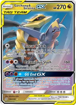 Garchomp & Giratina GX (Unified Minds #146)