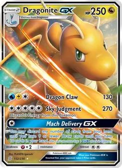 Dragonite GX (Unified Minds #152)