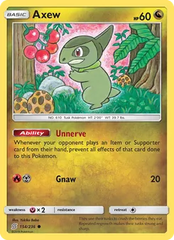 Axew (Unified Minds #154)