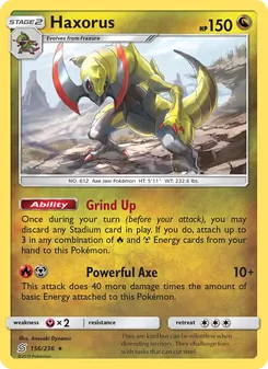 Haxorus (Unified Minds #156)