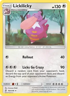 Lickilicky (Unified Minds #162)