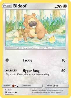 Bidoof (Unified Minds #171)