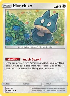 Munchlax (Unified Minds #173)