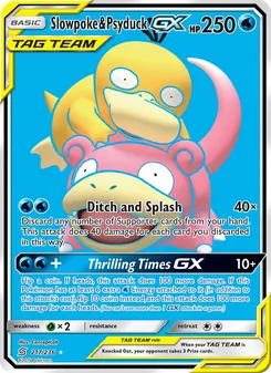 Slowpoke & Psyduck GX (Unified Minds #217)