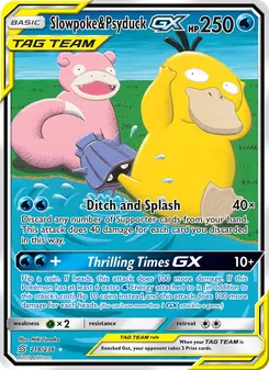 Slowpoke & Psyduck GX (Unified Minds #218)